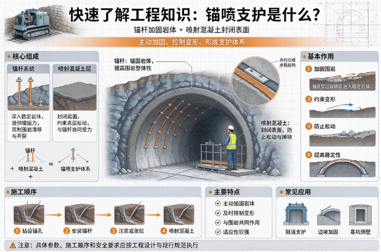 锚喷支护是什么？
